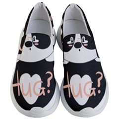 Panda Hug Sorry Cute Cute Bear Women s Lightweight Slip Ons by Simbadda