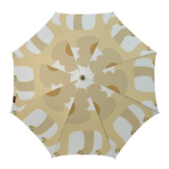 Lion Cute Sketch Funny Golf Umbrellas by Simbadda