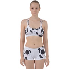 Panda Bear Funny Cute Women s Sports Set by Simbadda