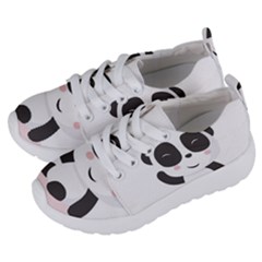 Panda Bear Funny Cute Kids  Lightweight Sports Shoes