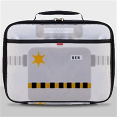 Robot Technology Robotic Animation Full Print Lunch Bag by Simbadda