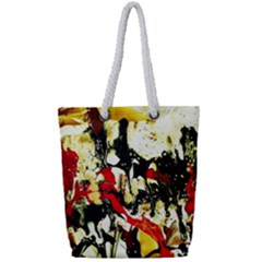 Ireland 2 Full Print Rope Handle Tote (small) by bestdesignintheworld