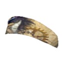 Awesome Steampunk Horse, Clocks And Gears In Golden Colors Stretchable Headband View1