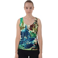 Clocks And Watch 4 Velvet Tank Top by bestdesignintheworld