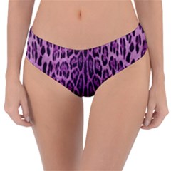 Pink Leopard print Reversible Classic Bikini Bottoms