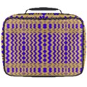 Purple Yellow Wavey Lines Full Print Lunch Bag View2