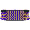 Purple Yellow Wavey Lines Full Print Lunch Bag View5