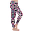 Multicolored Abstract Geometric Pattern Classic Winter Leggings View3