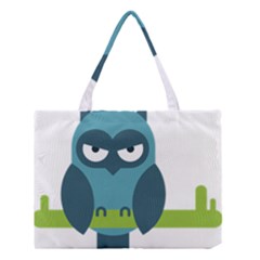 Owl Comic Animal Medium Tote Bag by Simbadda