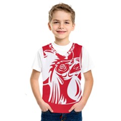 Cock Logo Emblem Symbol France Kids  Sportswear by Simbadda