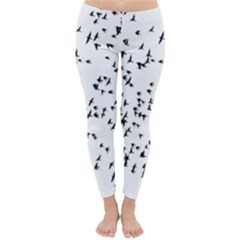 Flock Birds Animals Flying Classic Winter Leggings