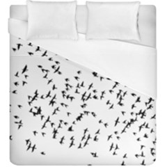 Flock Birds Animals Flying Duvet Cover (King Size)