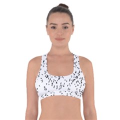 Flock Birds Animals Flying Cross Back Sports Bra