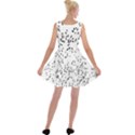 Flock Birds Animals Flying Velvet Skater Dress View2