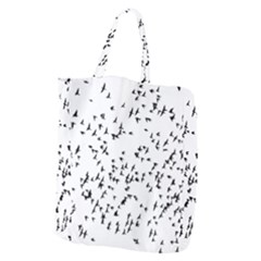 Flock Birds Animals Flying Giant Grocery Zipper Tote