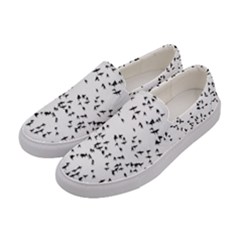 Flock Birds Animals Flying Women s Canvas Slip Ons