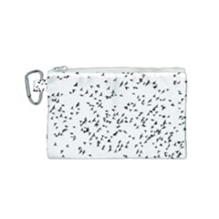 Flock Birds Animals Flying Canvas Cosmetic Bag (Small)