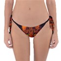 Cat Digiart Artistically Cute Reversible Bikini Bottom View1