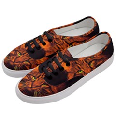 Cat Digiart Artistically Cute Women s Classic Low Top Sneakers by Simbadda