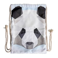 Background Show Graphic Art Panda Drawstring Bag (large) by Simbadda