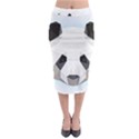 Background Show Graphic Art Panda Midi Pencil Skirt View1