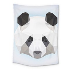 Background Show Graphic Art Panda Medium Tapestry by Simbadda