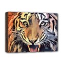 Tiger Animal Teeth Nature Design Deluxe Canvas 16  x 12   View1