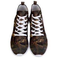 Mammal Nature Wood Tree Waters Men s Lightweight High Top Sneakers