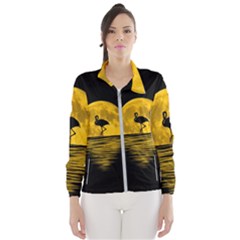 Moon Reflection Flamenco Animal Windbreaker (women)