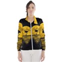 Moon Reflection Flamenco Animal Windbreaker (Women) View1