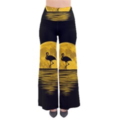 Moon Reflection Flamenco Animal So Vintage Palazzo Pants by Simbadda