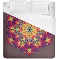 Joyful Living Duvet Cover (king Size) by aumaraspiritart