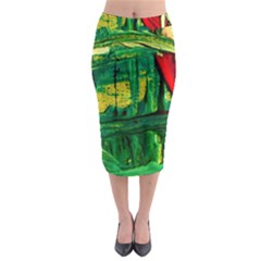 When The Egg Matters Most Midi Pencil Skirt by bestdesignintheworld