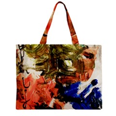 Pagoda And Calligraphy Zipper Mini Tote Bag by bestdesignintheworld