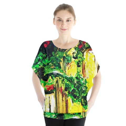 Old Tree And House With An Arch 2 Blouse by bestdesignintheworld