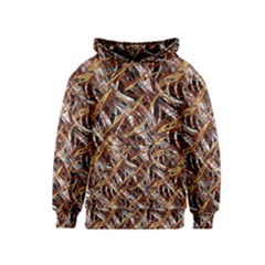 Colorful Wavy Abstract Pattern Kids  Pullover Hoodie by dflcprints