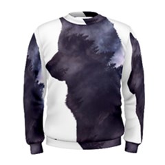 Grey Wolf  Men s Sweatshirt by StarvingArtisan