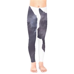 Grey Wolf  Kids  Legging by StarvingArtisan