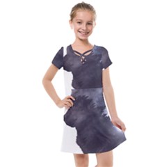 Grey Wolf  Kids  Cross Web Dress