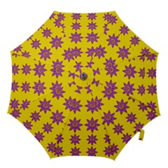 Fantasy Flower In The Happy Jungle Of Beauty Hook Handle Umbrellas (medium) by pepitasart