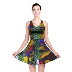 Night At The Foot Of Fudziama 1 Reversible Skater Dress by bestdesignintheworld