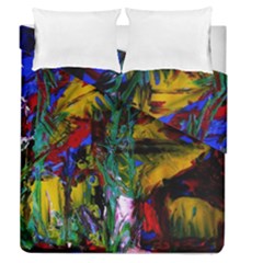 Night At The Foot Of Fudziama 1 Duvet Cover Double Side (queen Size) by bestdesignintheworld