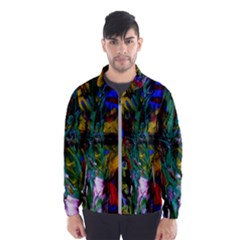 Night At The Foot Of Fudziama 1 Windbreaker (men) by bestdesignintheworld