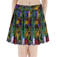 Night At The Foot Of Fudziama 1 Pleated Mini Skirt by bestdesignintheworld