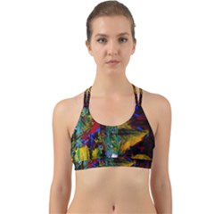 Night At The Foot Of Fudziama 1 Back Web Sports Bra