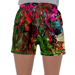 Sunset In A Mountains 1 Sleepwear Shorts by bestdesignintheworld