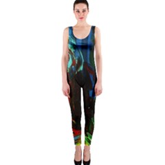 Night At The Foot Of Fudziama 2 One Piece Catsuit by bestdesignintheworld