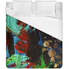 Night At The Foot Of Fudziama 2 Duvet Cover (california King Size) by bestdesignintheworld