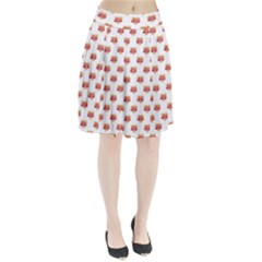 Girl Power Logo Pattern Pleated Skirt by dflcprints