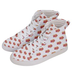 Girl Power Logo Pattern Men s Hi-top Skate Sneakers by dflcprints